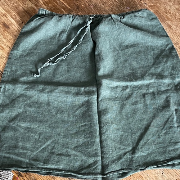 allen allen 90’s linen skirt - Picture 1 of 2